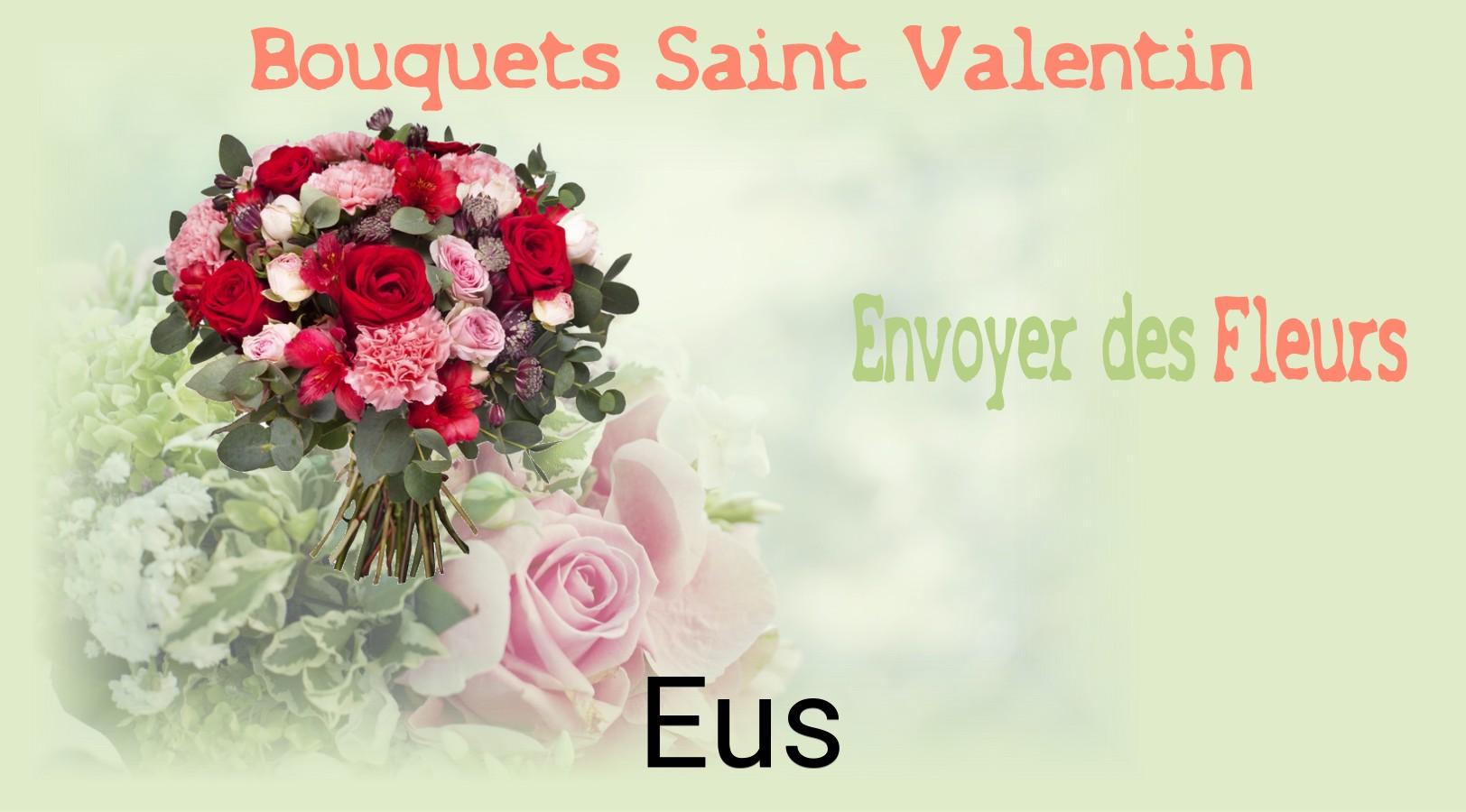 Roses de Saint-Valentin livrées à Eus
